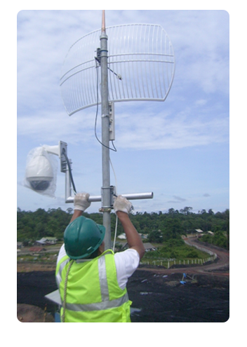 Instalasi Outdoor Antena